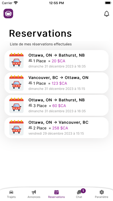Driv Covoiturage Screenshot