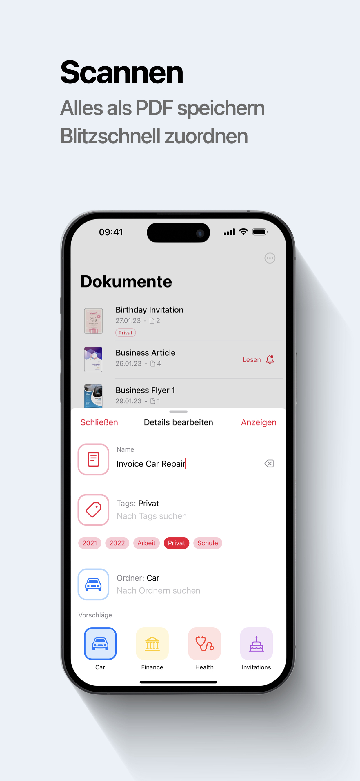 Dokumenten Scanner - Captize