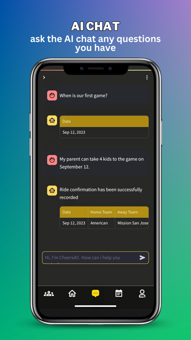 Cheer: Team Management Screenshot