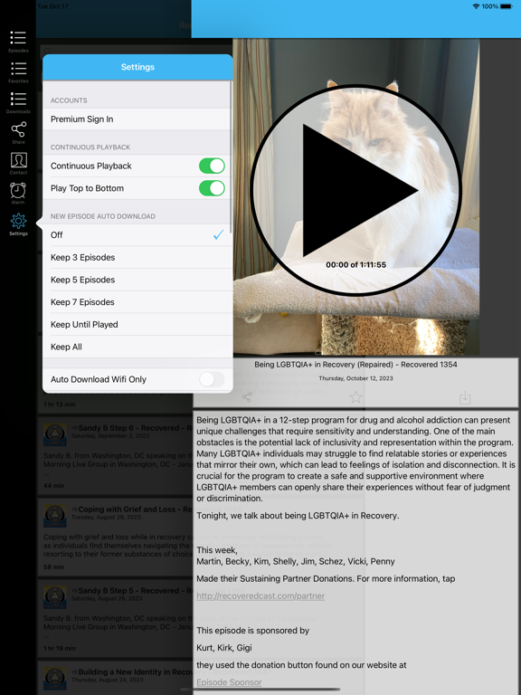 Screenshot #6 pour Recovered Podcast