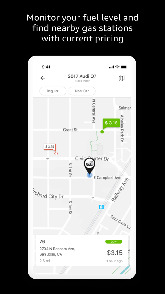 #6. Motion for Audi connect (iOS) Podle: moj.io Inc.