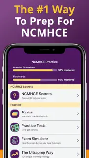 ncmhce practice test prep 2024 iphone screenshot 1