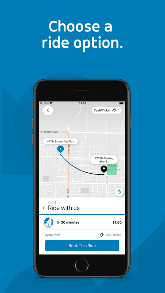 #3. AVTA On-Request (iOS) Bởi: Via Transportation, Inc.