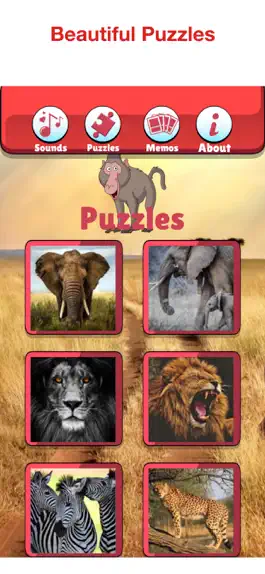 Game screenshot Wildlife Africa Games For Kids hack