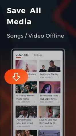Game screenshot Offline Music&Vid, MP3- Uptube apk