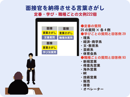 Screenshot #5 pour 営業男子のミカタ　販売系面接（for iPad）