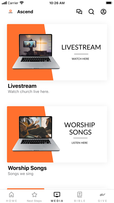 Ascend Church Tempe Screenshot