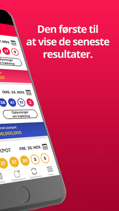 Screenshot #2 pour Danske Lotto