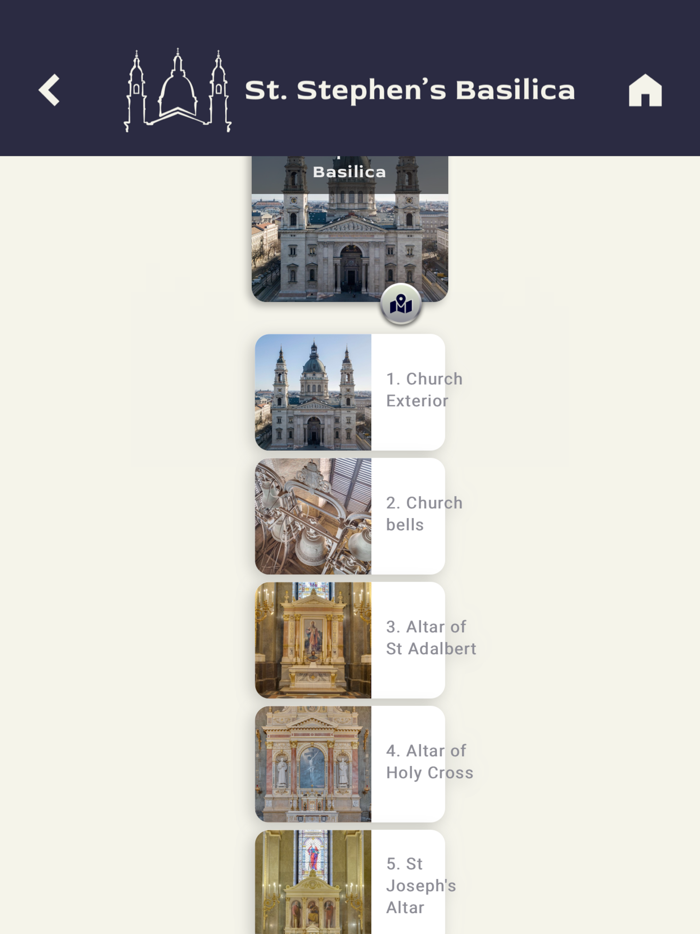 ChurchApp Esztergom-Budapest