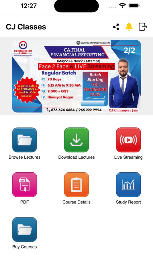 #2. CJ Classes (iOS) 由: Invent Educare