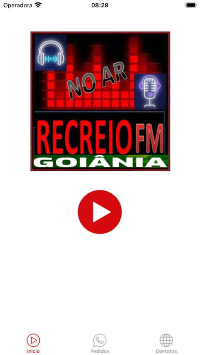 Rádio Recreio FM Goiânia Screenshot