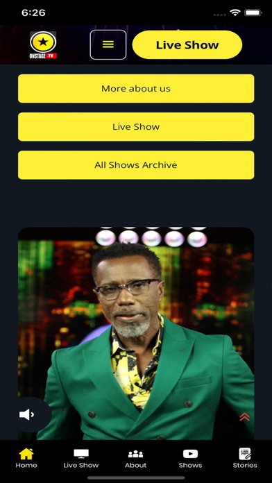 Onstage TV Screenshot