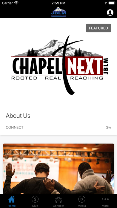 JBLM Chapels Screenshot