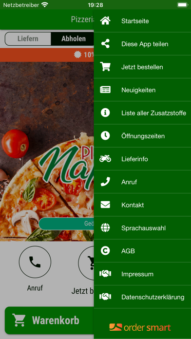 Pizzeria Napoli Mannheim Screenshot