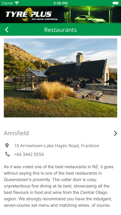 TYREPLUS Conference 2023 Screenshot