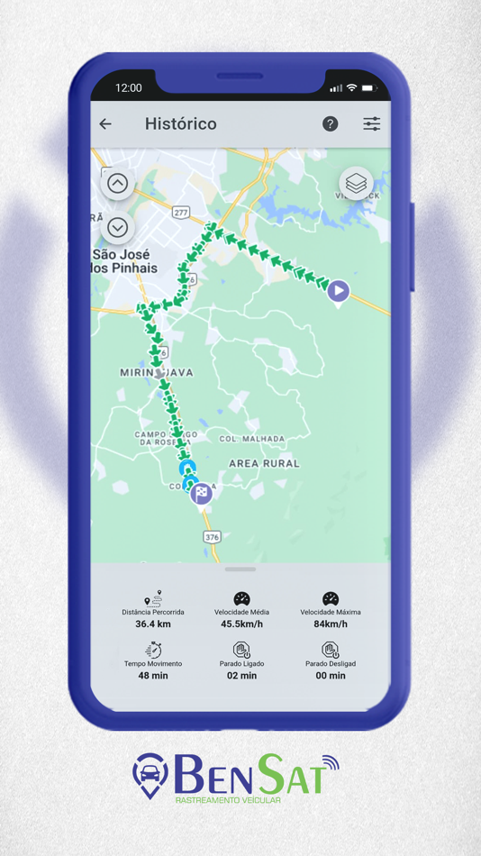 #5. Bensat Rastreamento Veicular (iOS) 由: Reinaldo de Aguiar