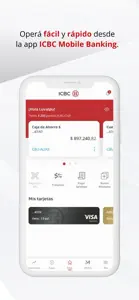 ICBC Mobile Banking(Argentina) screenshot #1 for iPhone