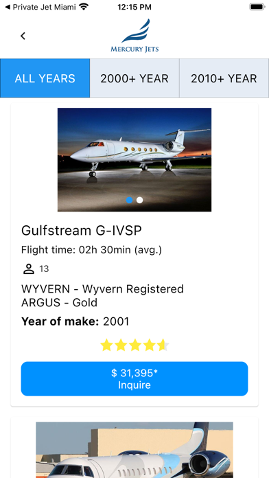 Private Jet to New York Screenshot