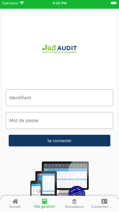 Screenshot #2 pour JADAUDIT - Expert-Comptable