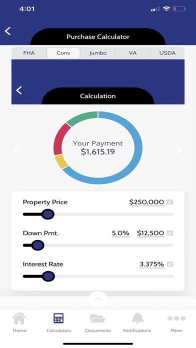 Blue Harbor Lending Screenshot