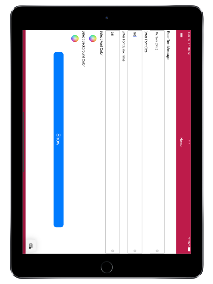 Airport Welcome Signboard