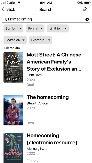 Kapiti Coast Libraries Screenshot