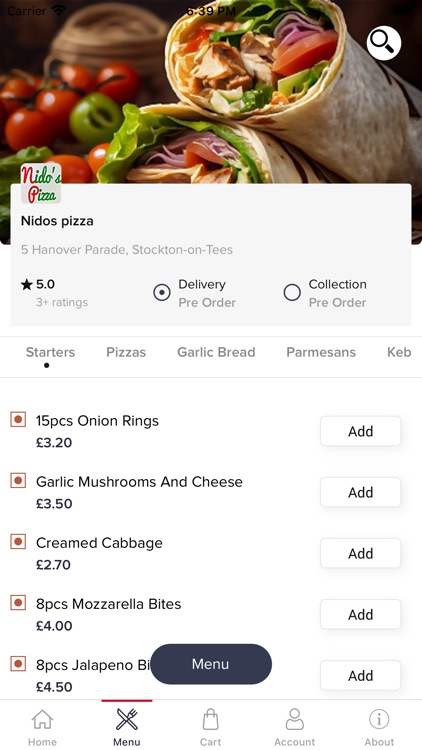 Nidos Pizza - Order Online