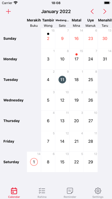 Kalender Bali Screenshot