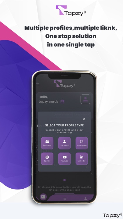 Tapzy : Digital Business Card screenshot-4