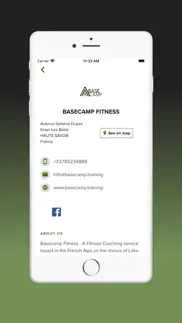 basecamp training iphone screenshot 4