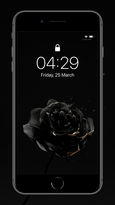 Cool Wallpapers Black & White Screenshot