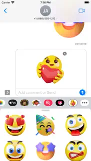 very useful emojis - wasticker iphone screenshot 2