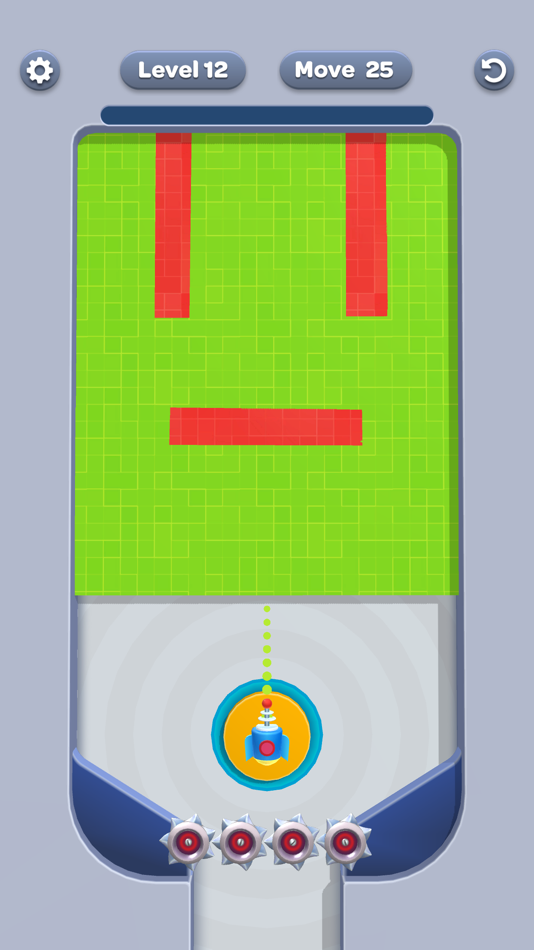 #1. Ricochet Slicer (iOS) 由: Rollic Games