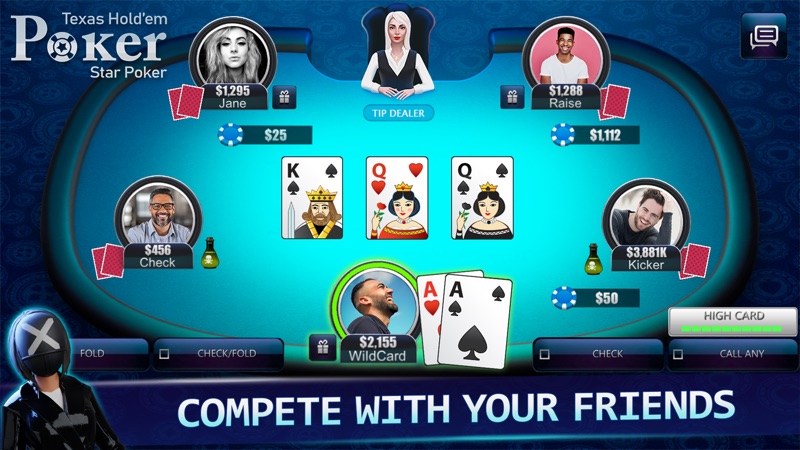 Poker Face: Texas Holdem Poker screenshot 3