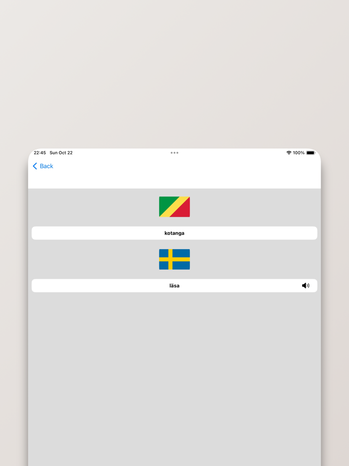 Lingala-Svensk ordbok