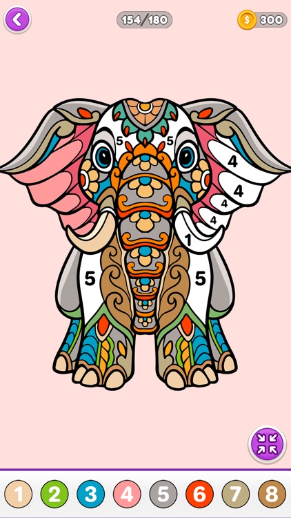 Daily Mandala Pattern Coloring screenshot-3