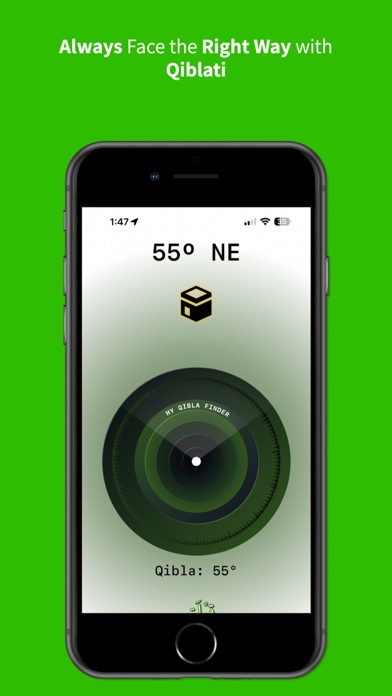 Qiblati: My Qibla iPhone screenshot 3 - Utilities app