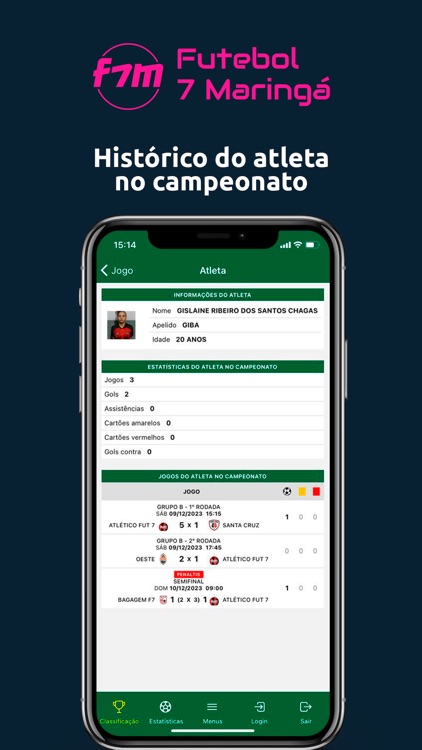 Futebol 7 Maringá screenshot-5