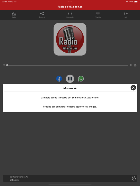 Screenshot #5 pour Radio de Villa de Cos