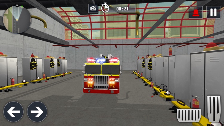 Fire Truck Simulator Rescue HQ screenshot-7