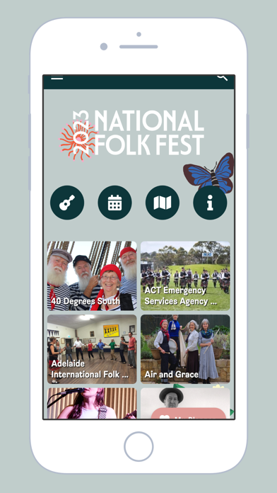 National Folk Festival Screenshot