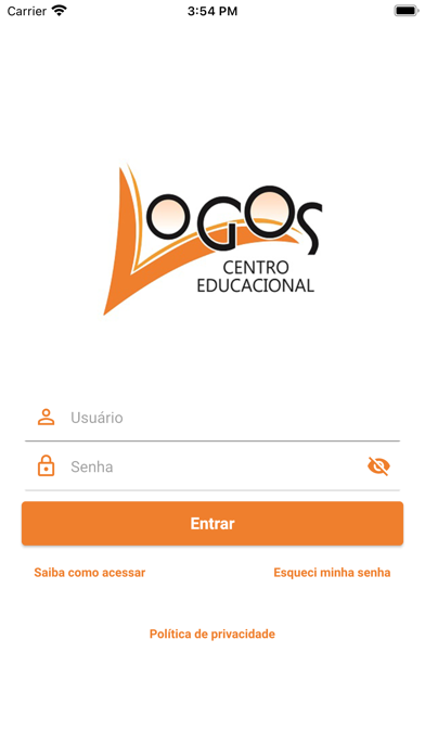 Centro Educacional LOGOS Screenshot