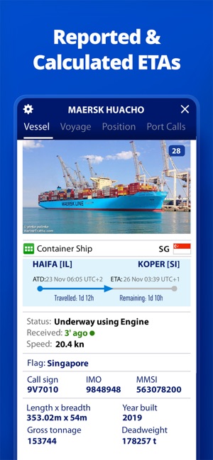 MarineTraffic - Ship Tracking su App Store