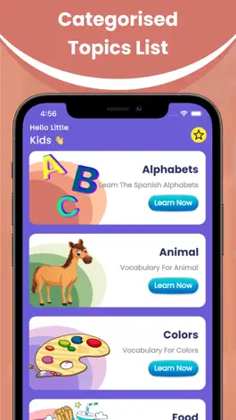 Game screenshot Spanish Learning for Kid apk