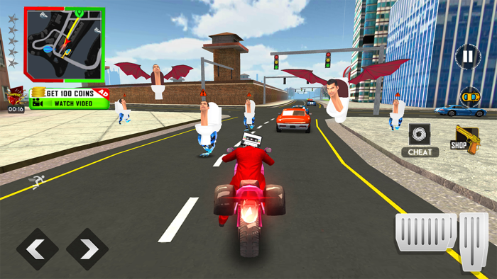 Vice KameramanToilet Gangster