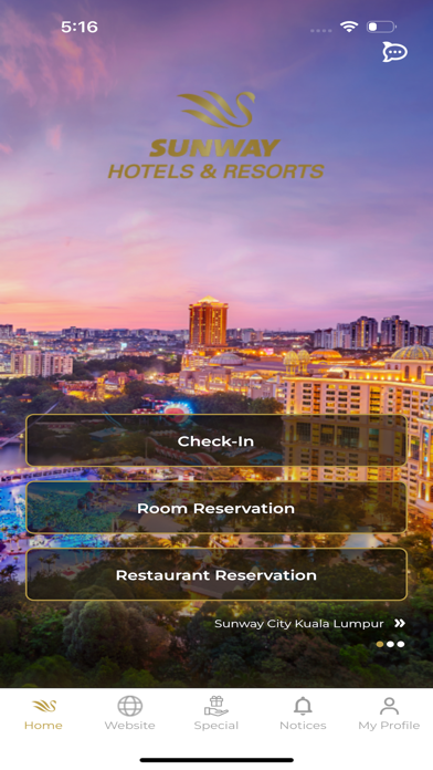Sunway Hotels & Resorts Screenshot