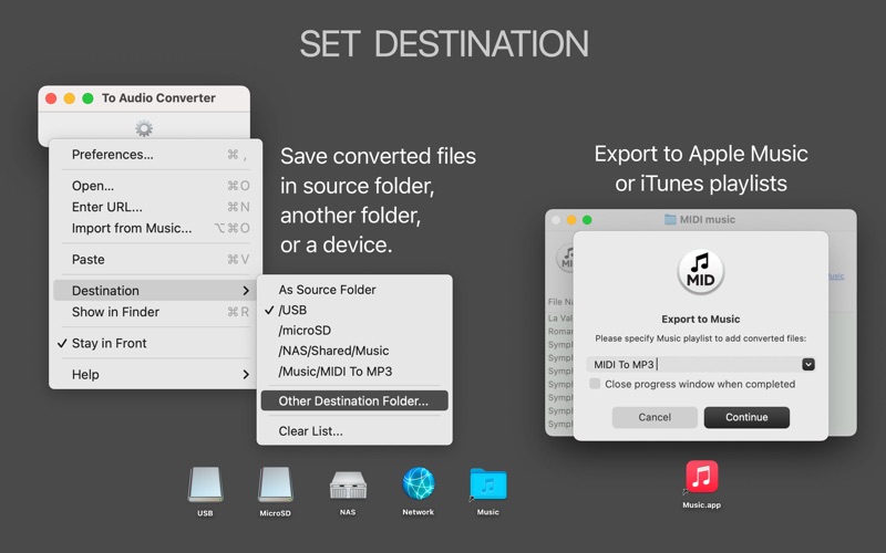 MIDI to MP3 Screenshot