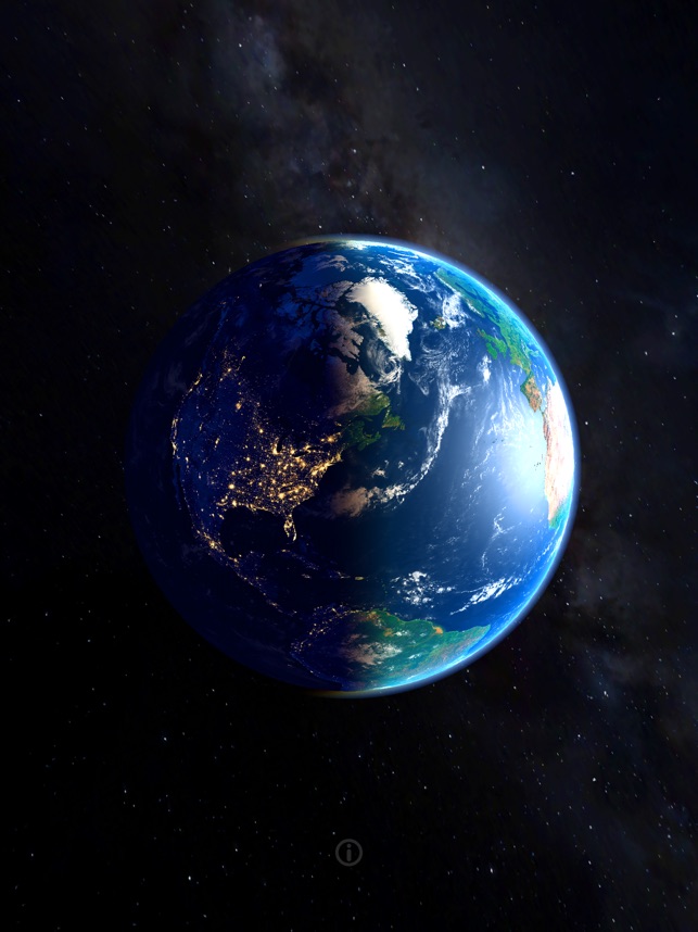 App Store 上的 3d地球和月球 太陽和星星