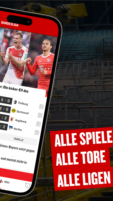 Screenshot #2 pour kicker Fußball News