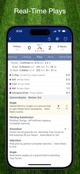 Game screenshot Scores App: for MLB Baseball apk